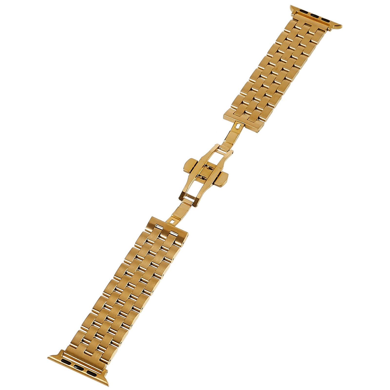 For Apple Watch Ultra Ultra 2 49mm Series 8 9 7 45mm Series 6 5 4 SE (2022) (2023) SE 44mm Series 3 2 1 42mm Watch Band 5-Beads Stainless Steel Replacement Strap For Apple Watch Ultra Ultra 2 49mm Series 8 9 7 45mm Series 6 5 4 SE (2022) (2023) SE 44mm Series 3 2 1 42mm Watch Band 5-Beads Stainless Steel Replacement Strap